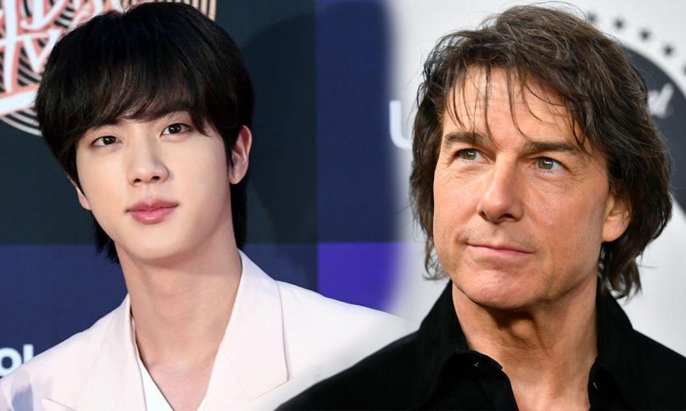 Jin BTS dan Tom Cruise