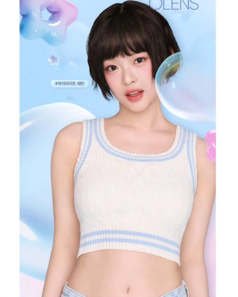 Hanni Newjeans rambut Pendek