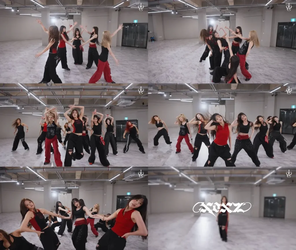 Dance Prattice XOXZ IVE